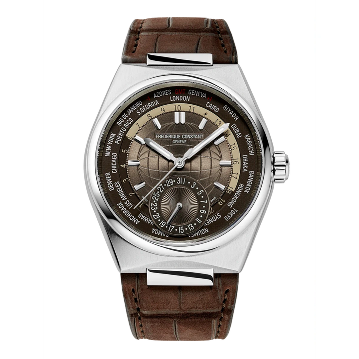 WORLDTIMER MANUFACTURE Watch - FC-718C4NH6-Frederique Constant-Renee Taylor Gallery