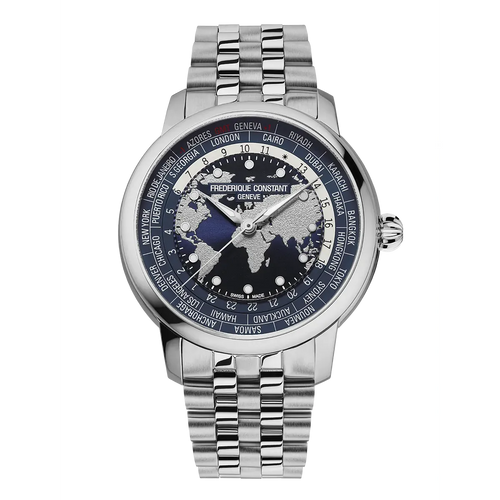 Manufacture Classic Worldtimer - FC-719NN3H6B-Frederique Constant-Renee Taylor Gallery