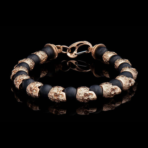Men's Tint Bracelet - FL BB4 ONX RG-William Henry-Renee Taylor Gallery