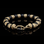 Men's Dorado Bracelet - FL BB4 ONX YG-William Henry-Renee Taylor Gallery