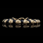 Men's Dorado Bracelet - FL BB4 ONX YG-William Henry-Renee Taylor Gallery