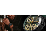 Spaceview Evolution Green Suede - 28A210-Accutron-Renee Taylor Gallery