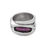 Guardian Sterling Silver Plated Ring - ANI0535MORMTL-UNO de 50-Renee Taylor Gallery