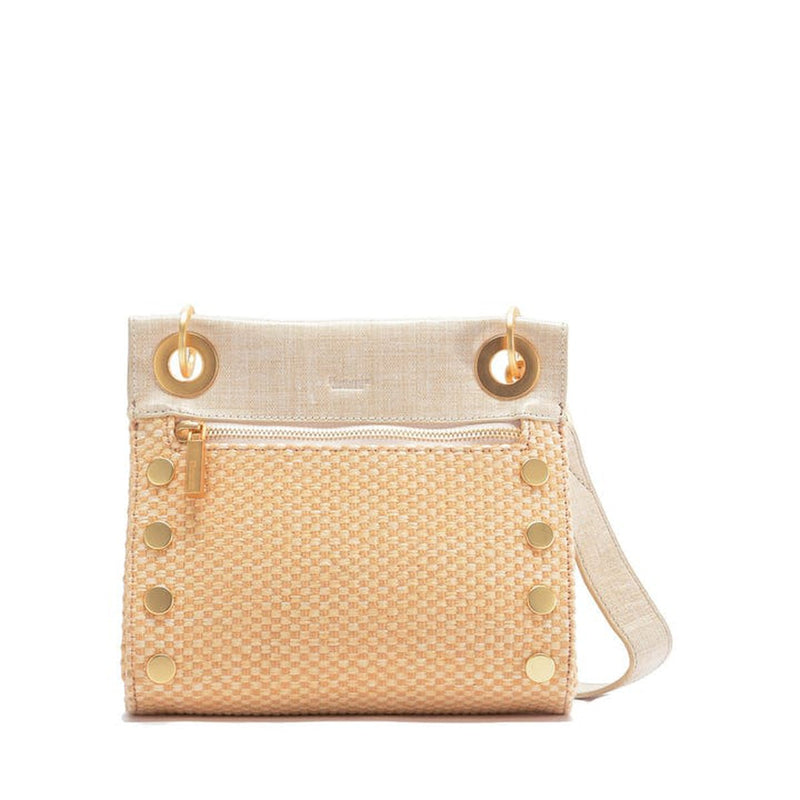 TONY MED - Ricotta Raffia/Brushed Gold-Hammitt-Renee Taylor Gallery
