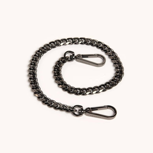 Metal Chain Shoulder Strap/Gunmetal-Hammitt-Renee Taylor Gallery