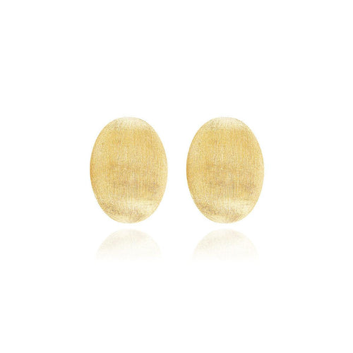 "MUSE" 18K Gold Pearl Stud Earrings - OA5-538-Nanis-Renee Taylor Gallery