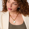 Solara Statement Necklace-Iridescent Tanzanite Blue - N586GITB00-Julie Vos-Renee Taylor Gallery
