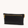 INVITATION CLUTCH - Black/Brushed Gold