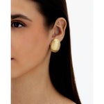 "MUSE" 18K Gold Pearl Stud Earrings - OA5-538-Nanis-Renee Taylor Gallery