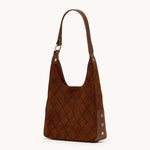 TIM MED - Chocolate Diamond Suede/Antique Gold-Hammitt-Renee Taylor Gallery