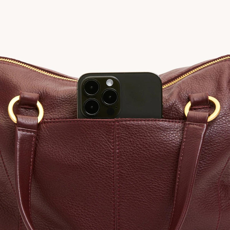DANIEL MED - Cherrywood Pebble/Brushed Gold-Hammitt-Renee Taylor Gallery