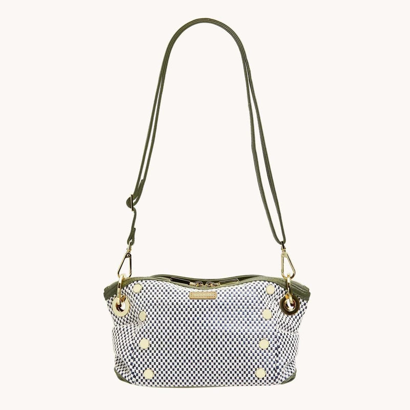 DANIEL CROSSBODY CLUTCH SML - Meadow Weave/Gold-Hammitt-Renee Taylor Gallery
