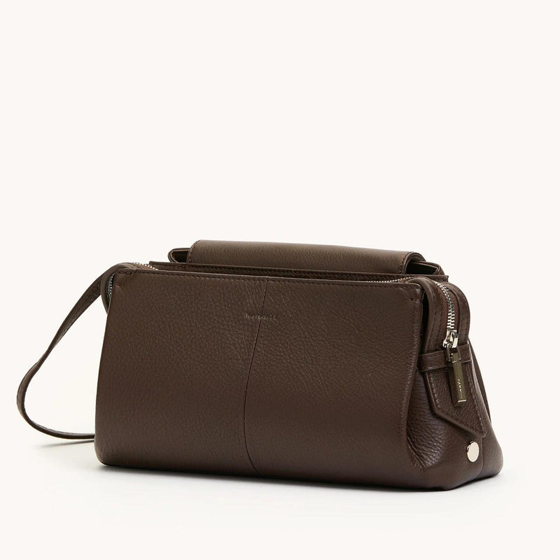 CHARLOTTE MED - Espresso Pebble/Silver-Hammitt-Renee Taylor Gallery