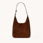 TIM MED - Chocolate Diamond Suede/Antique Gold-Hammitt-Renee Taylor Gallery