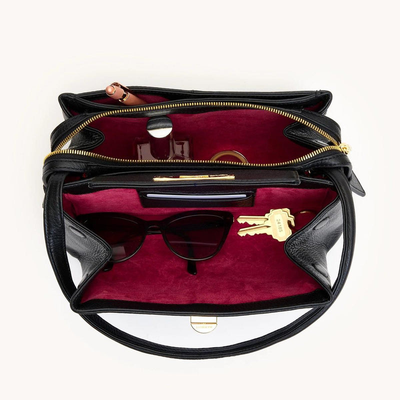CHARLOTTE MED - Black/Gold-Hammitt-Renee Taylor Gallery