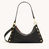 KYLE MED - Black/Brushed Gold Red Zip-Hammitt-Renee Taylor Gallery