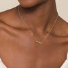 14K Yellow Gold MAMA Script Necklace - NK7109Y4JJJ-Gabriel & Co.-Renee Taylor Gallery