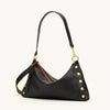 KYLE MED - Black/Brushed Gold Red Zip-Hammitt-Renee Taylor Gallery