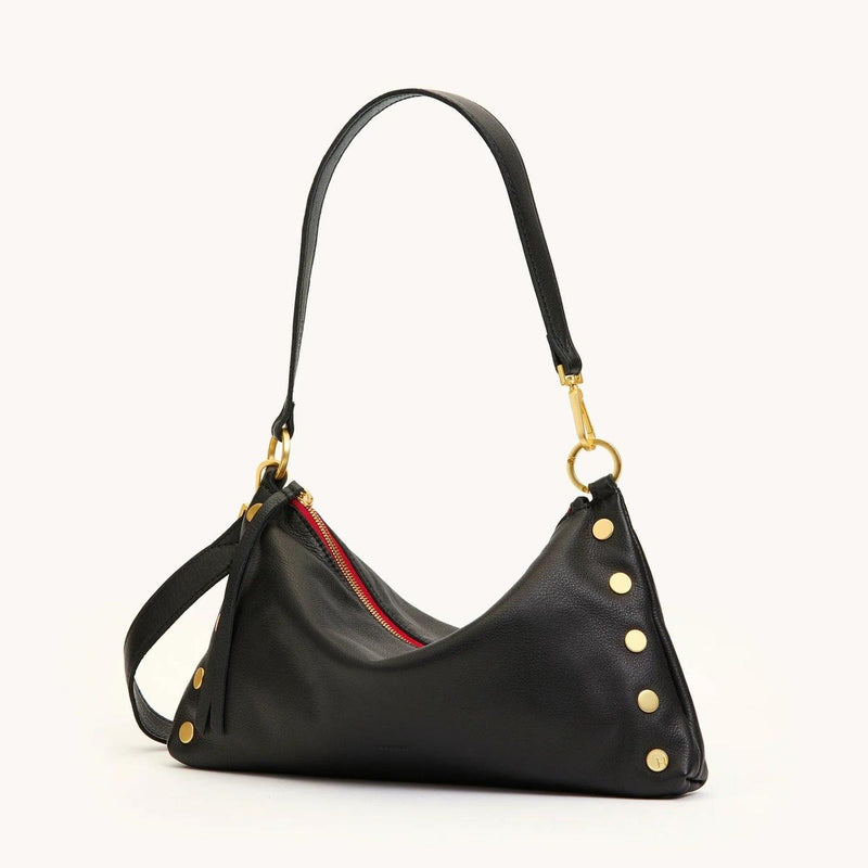 KYLE MED - Black/Brushed Gold Red Zip-Hammitt-Renee Taylor Gallery