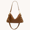 KYLE MED - Mahogany Pebble/Brushed Gold Red Zip-Hammitt-Renee Taylor Gallery