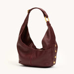 TOM ZIP MED - Cherrywood Pebble/Brushed Gold-Hammitt-Renee Taylor Gallery