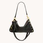 KYLE MED - Black/Brushed Gold Red Zip-Hammitt-Renee Taylor Gallery
