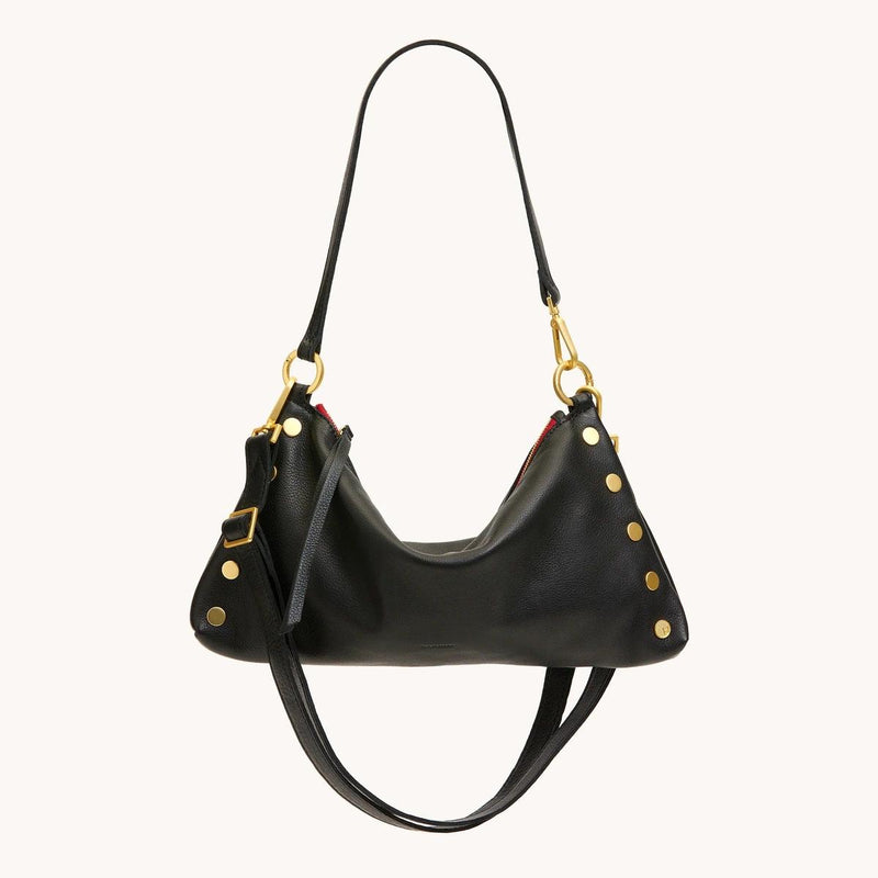 KYLE MED - Black/Brushed Gold Red Zip-Hammitt-Renee Taylor Gallery