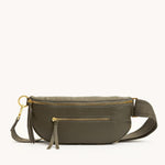 CHARLES CROSSBODY MED - Olive/Brushed Gold-Hammitt-Renee Taylor Gallery