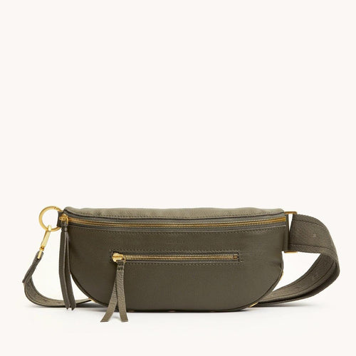 CHARLES CROSSBODY MED - Olive/Brushed Gold-Hammitt-Renee Taylor Gallery