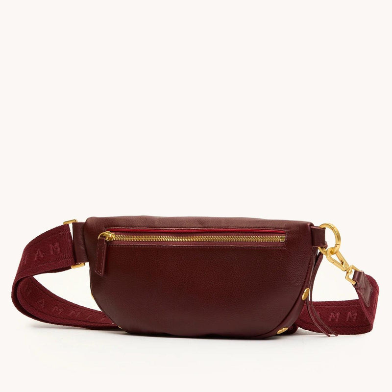 CHARLES CROSSBODY MED - Cherrywood Pebble/Brushed Gold-Hammitt-Renee Taylor Gallery