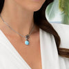 Mermaid Necklace - Nmerm00-00-Marahlago Larimar-Renee Taylor Gallery