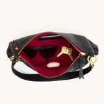 KYLE MED - Black/Brushed Gold Red Zip-Hammitt-Renee Taylor Gallery