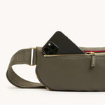 CHARLES CROSSBODY MED - Olive/Brushed Gold-Hammitt-Renee Taylor Gallery