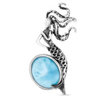 Mermaid Necklace - Nmerm00-00-Marahlago Larimar-Renee Taylor Gallery