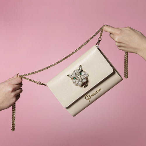 Lady Panther Bag - GB17344-PP-BEIGE-Braccialini-Renee Taylor Gallery