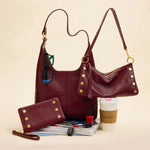 KYLE - Cherrywood Pebble/Brushed Gold-Hammitt-Renee Taylor Gallery