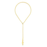 "IVY" Hand Engraved 18K Gold & Diamond Convertible Necklace – CS34-538-Nanis-Renee Taylor Gallery