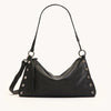 KYLE MED - Black/Brushed Gold Red Zip-Hammitt-Renee Taylor Gallery
