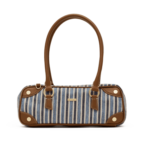 MEREDITH SML - Cabana Blue/Brushed Gold-Hammitt-Renee Taylor Gallery