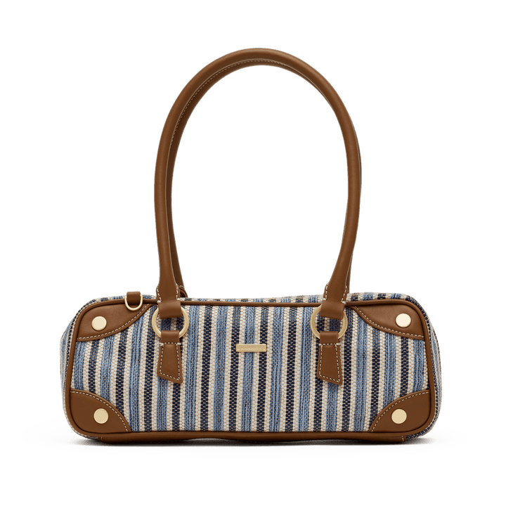 MEREDITH SML - Cabana Blue/Brushed Gold-Hammitt-Renee Taylor Gallery