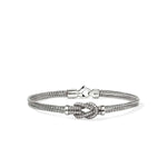Love Knot Sterling Silver & Diamond Bracelet - BUP9007762DI-John Hardy-Renee Taylor Gallery