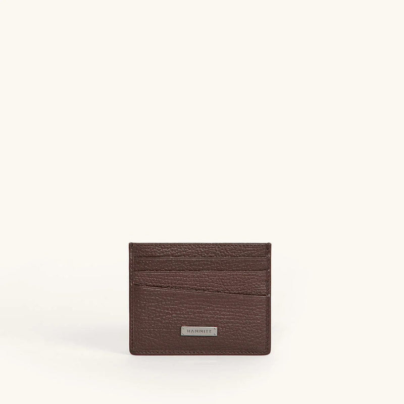 CAMBRIA CARD CASE - Bourbon/Gunmetal-Hammitt-Renee Taylor Gallery