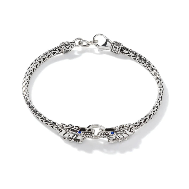 Naga Bracelet, Sterling Silver, 3.5MM - BBS651041BSP-John Hardy-Renee Taylor Gallery