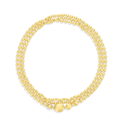 "IVY" Hand Engraved 18K Gold & Diamond Convertible Necklace – CS34-538-Nanis-Renee Taylor Gallery