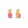 Catalina Clip Earrings-Iridescent Tourmaline Pink - CP069GITM00-Julie Vos-Renee Taylor Gallery