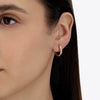 "LIBERA" 18K Large Gold Hoop Earrings - OA5-602-Nanis-Renee Taylor Gallery