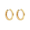 "LIBERA" 18K Large Gold Hoop Earrings - OA5-602-Nanis-Renee Taylor Gallery