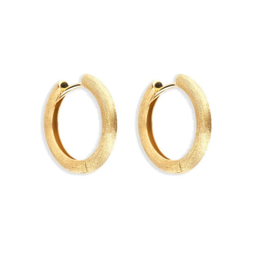 "LIBERA" 18K Large Gold Hoop Earrings - OA5-602-Nanis-Renee Taylor Gallery