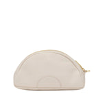 SHELLEY POUCH - Calla Lily White/Brushed Gold Hammered-Hammitt-Renee Taylor Gallery