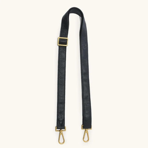Strap Slider 1.0 Inch - Black/Brushed Gold-Hammitt-Renee Taylor Gallery